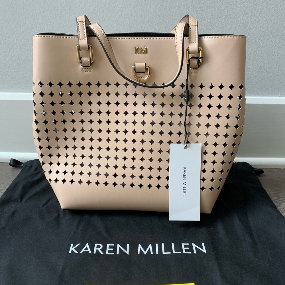 Karen Millen - Nude Handbag